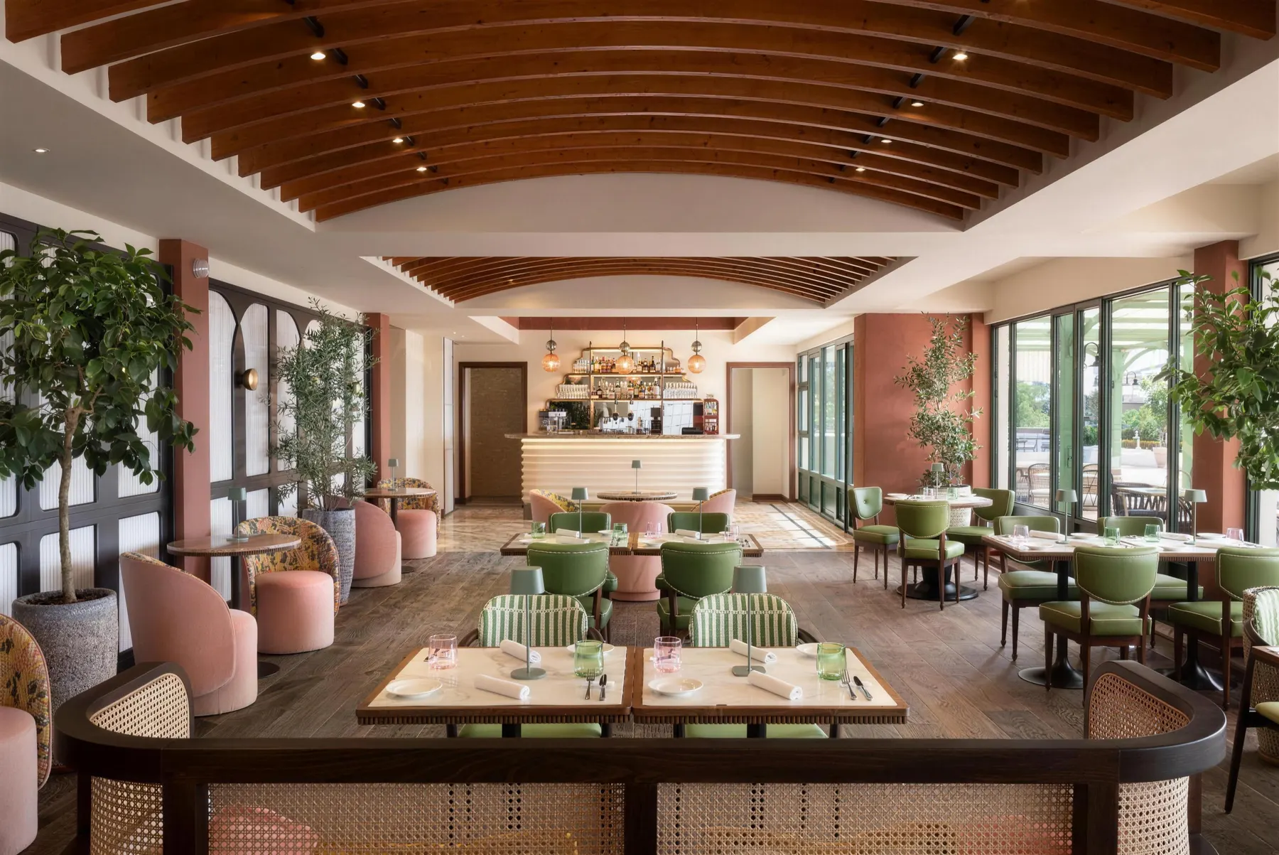 Una sala del ristorante
